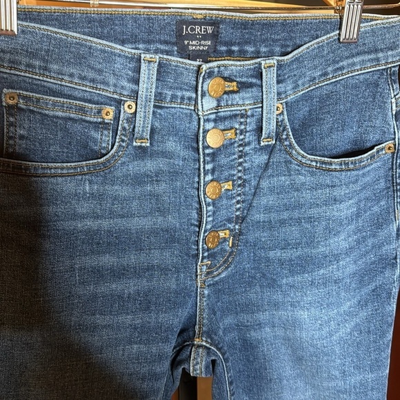 J Crew Factory 9" mid-rise skinny jean in signature stretch Size 27 - Picture 8 of 10